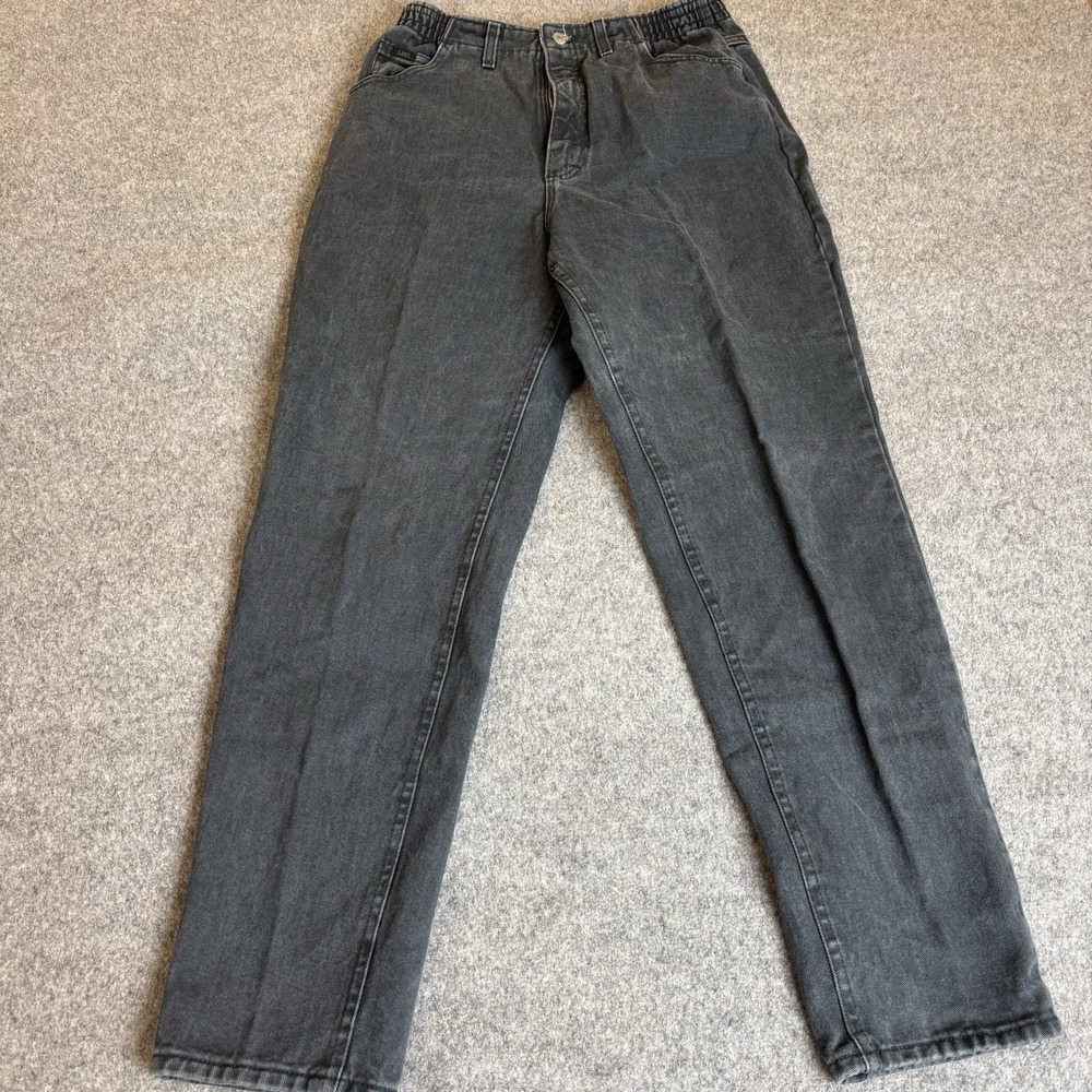 Lee Pants Womens Size 12 Straight Leg Jeans Elastic Waist Y2K 30x31